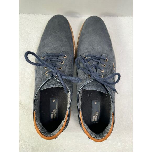 BULL BOXER ART. NAME PHYLUP BLACK, MENS DRESS CASUAL SHOES Size 11 Handmade - Picture 5 of 11